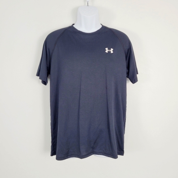 Under Armour Peloton‎ Heat Gear Black T Shirt - Picture 1 of 8